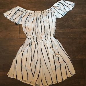 Black and White H&M romper.